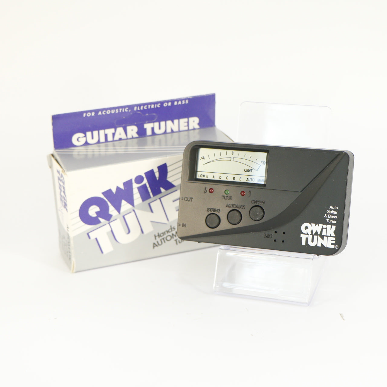 Qwiktune QT-1 Automatic Guitar & Bass Tuner