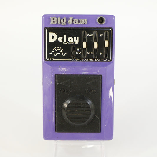 Multivox Big Jam SE-7 Delay Machine Analog Delay with MN3011 / MN3101 BBD Chipset (s/n 01763 M, Vintage, Made in Japan)