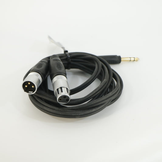 XLR to TRS stereo jack 3 meters