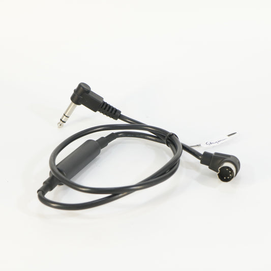 Strymon MIDI-EXP Cable (MIDI angled - 6.3mm Jack angled)