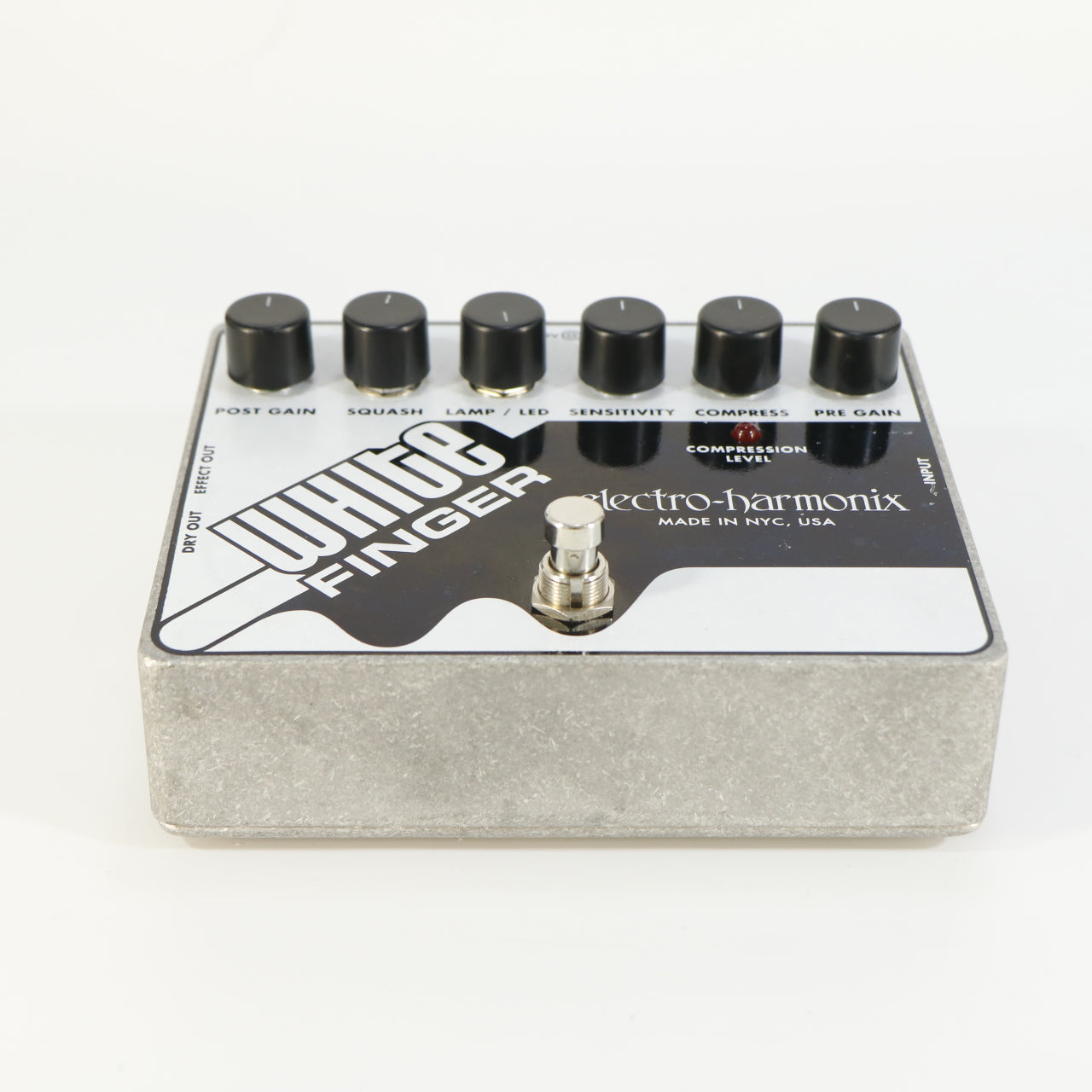 Electro-Harmonix White Finger XO Compressor (with 40V EU Plug Adapter)