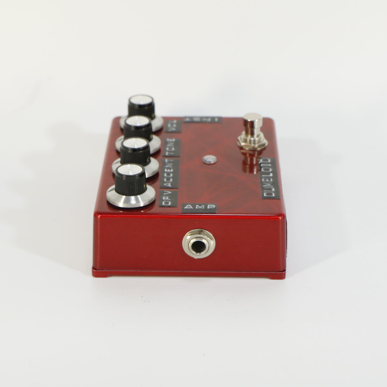 Shin's Music Dumbloid Red Scratch Custom Preamp Drive Pedal (s/n 1779, in doosje, handgemaakt in Japan)