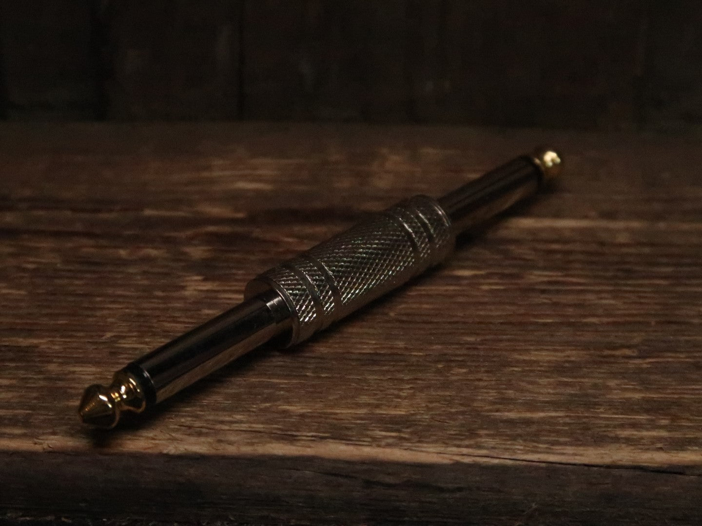 Jack jack 1/4 inch / 6.35 mm effect connector coupler