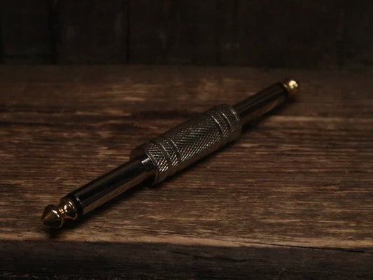 Jack jack 1/4 inch / 6.35 mm effect connector coupler