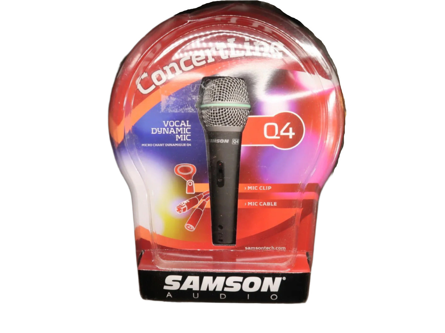 Samson Audio Concertline Q4 Microfoon incl kabel (nieuw)
