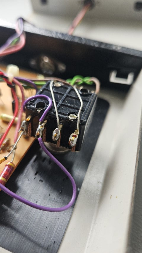 Cleaning and repairing a vintage footswitch
