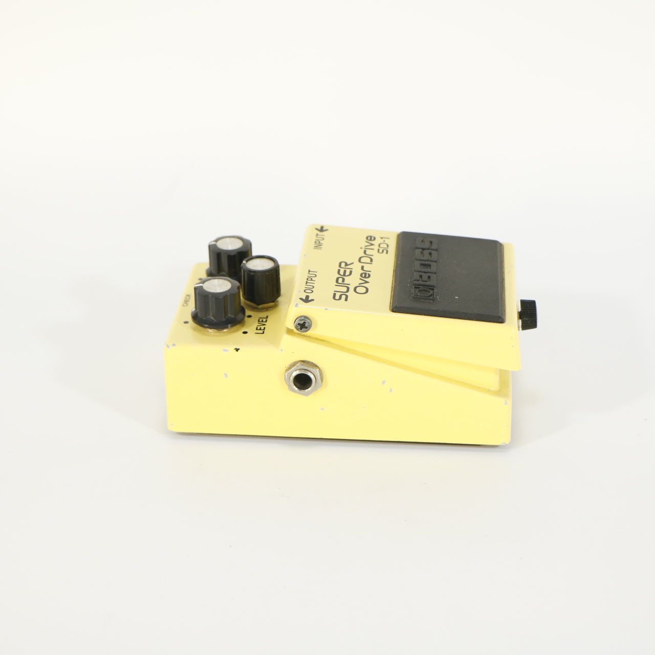 Boss SD-1 Super Overdrive (s/n DC14674, Black Label, Made in Taiwan, Incl. Box and Manual)