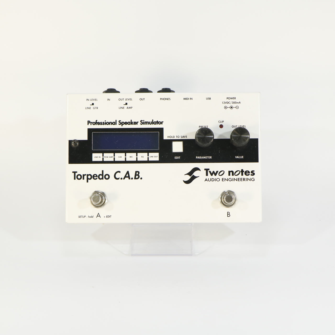 Two Notes Torpedo C.A.B. Professional Speaker Simulator