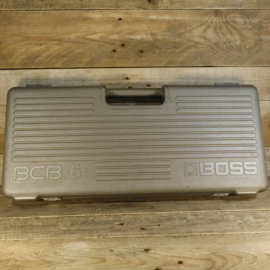 Boss BCB-6 Pedalboard (s/n 300281, Vintage, Made in Japan, incl daisy chain, 4 patch cables and 1 long cable)