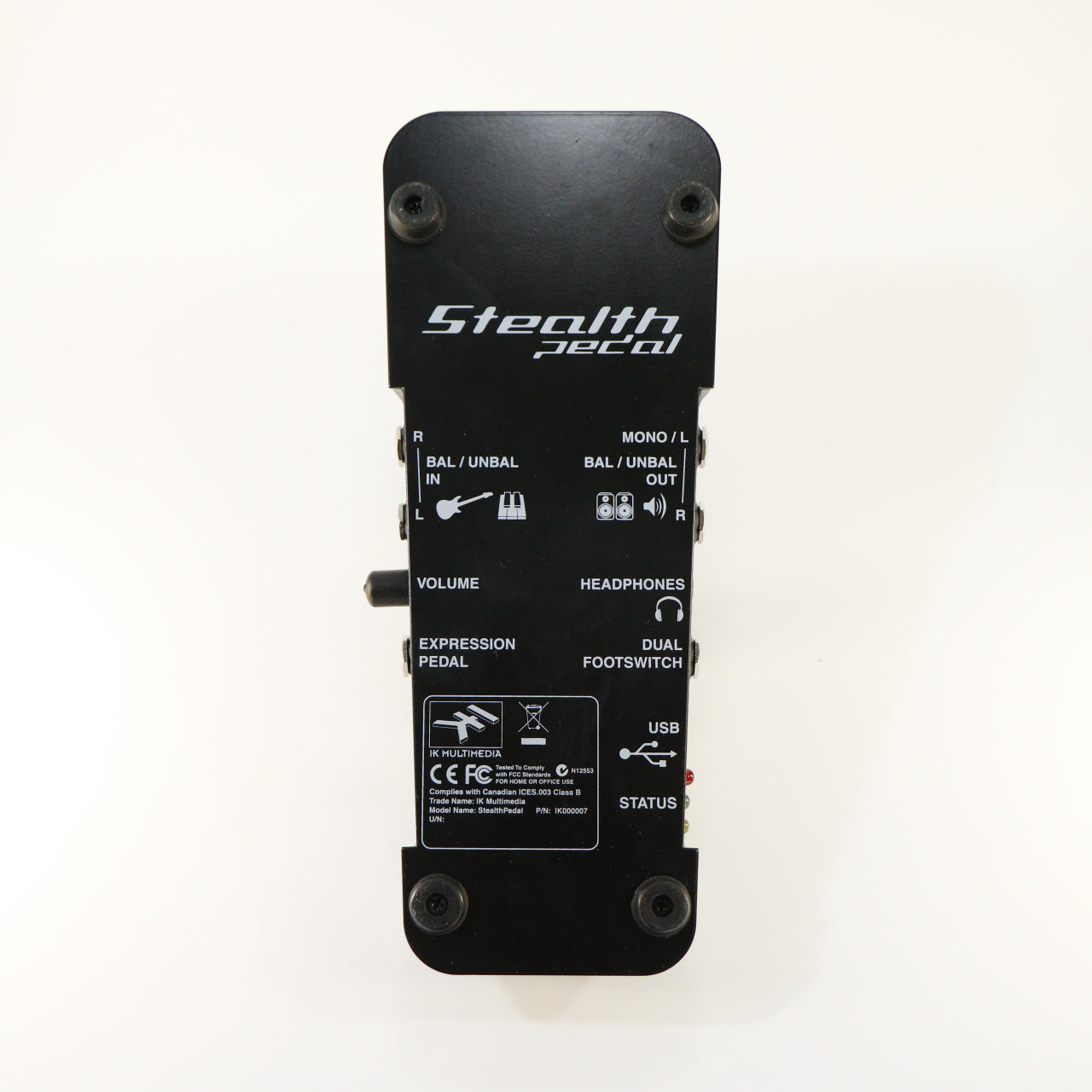 IK Multimedia Stealth Pedal Plus Edition USB Audio Interface and MIDI Controller