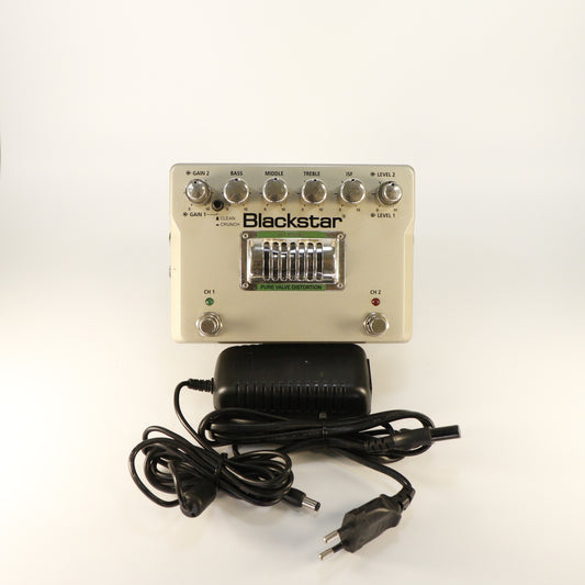 Blackstar HT Dual Valve Distortion (met 22v adapter)