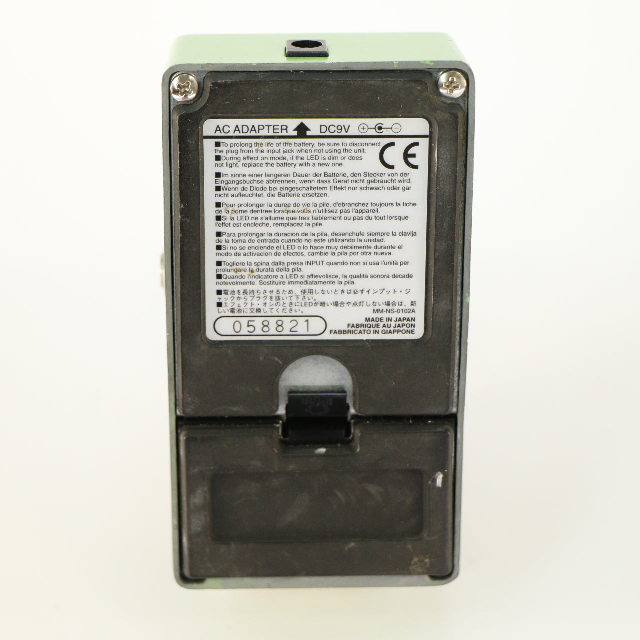 Ibanez TS9 Tube Screamer Overdrive Reissue (s/n 058821, Made in Japan)
