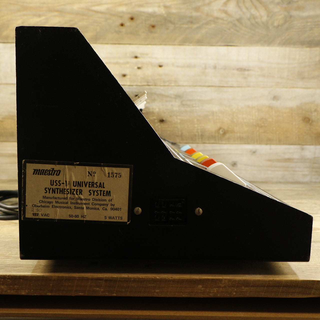 Maestro USS-1 Universal Synthesizer System (s/n 1575, vintage, zeldzaam, door Tom Oberheim)