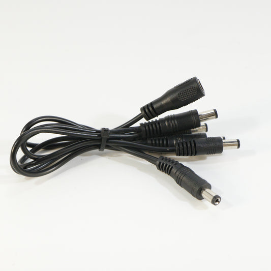 Daisy chain rechte plug (5 naar 1)
