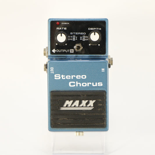 Maxx Stereo Chorus (vintage, analog, MN3207 and MN3102 chipset)