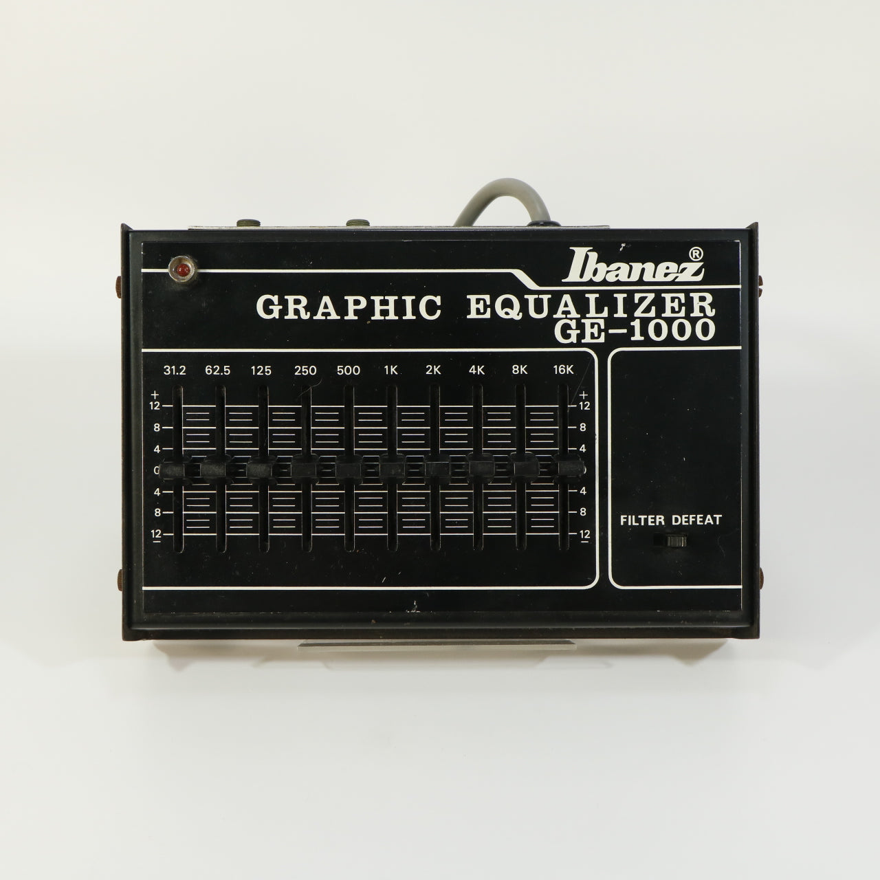 Ibanez GE-1000 Graphic Equalizer (Vintage, Made in Japan, 220V EU Plug)