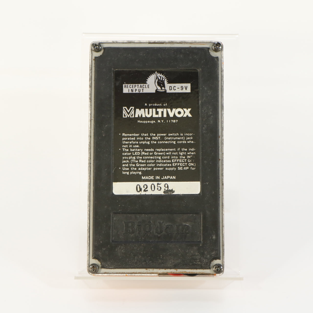 Multivox Big Jam SE-2 Spit Wah (Vintage, Very Rare, Made in Japan)