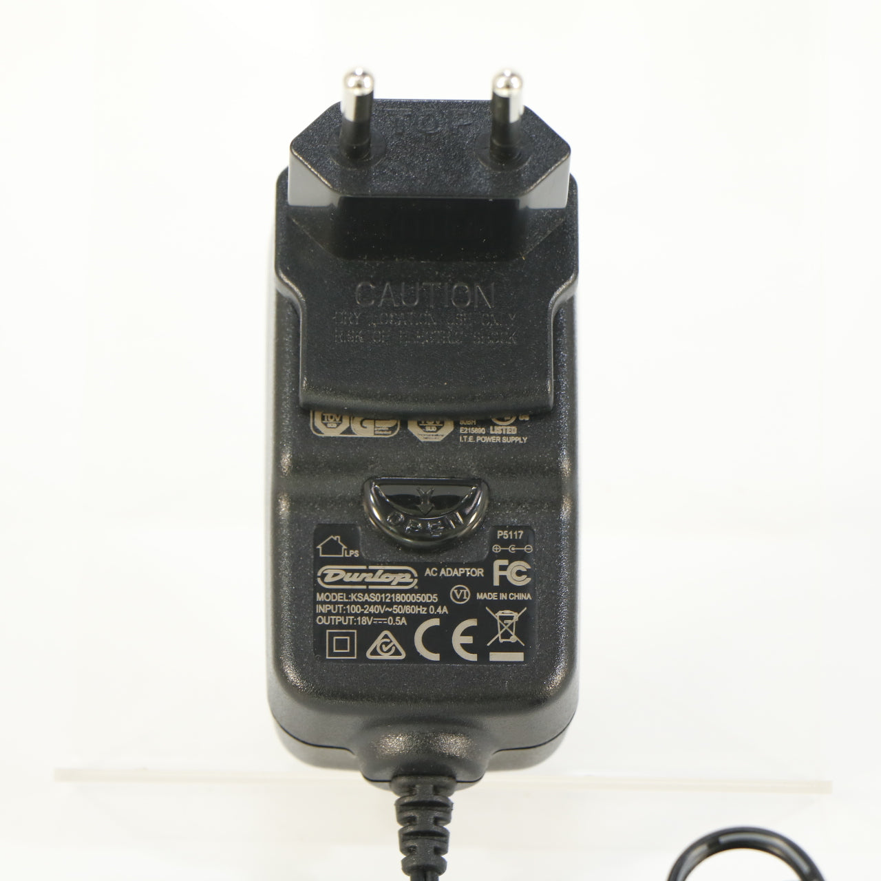 Dunlop 18 Volt DC 500mA adapter
