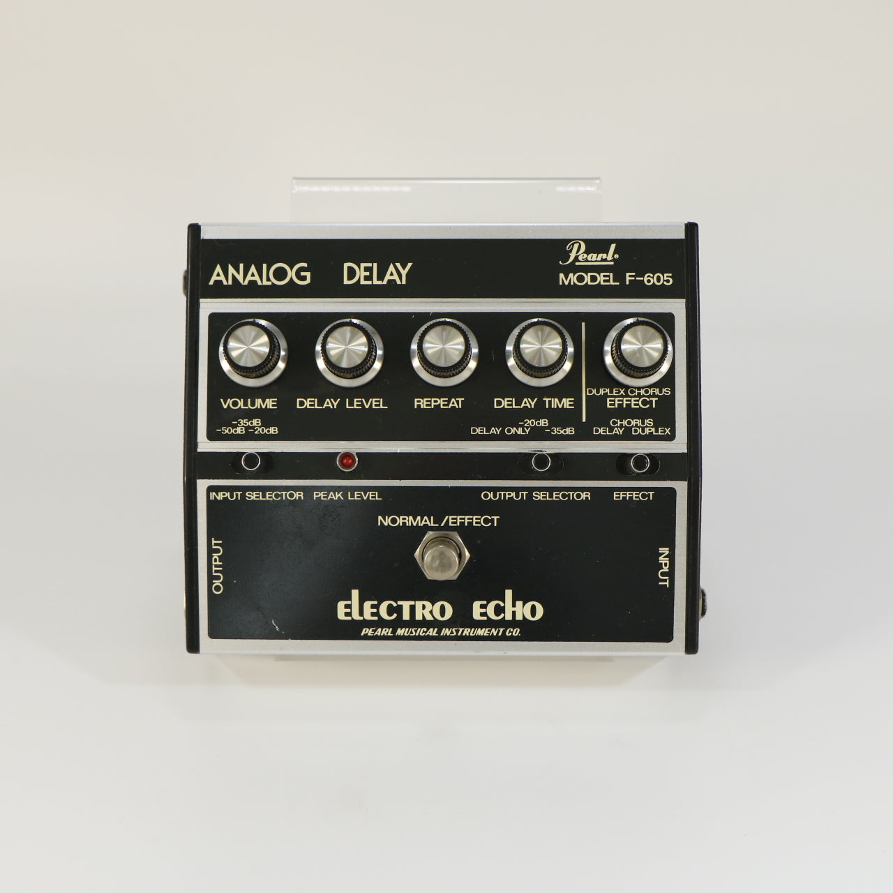 Pearl F-605 Electro Echo Analog Delay / Chorus / Duplex (s/n 504675, Vintage, Made in Japan)