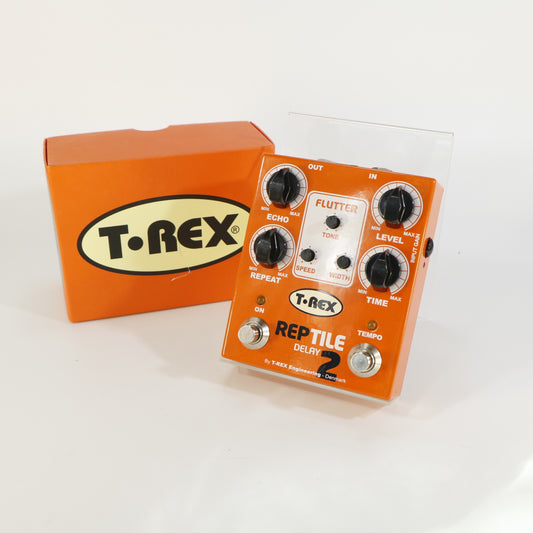 T-Rex Reptile 2 Delay with Tap Tempo and Modulation (incl. Box)