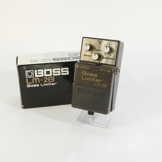 Boss LM-2B Bass Limiter (s/n ZB63411, Silver Label, Made in Taiwan)