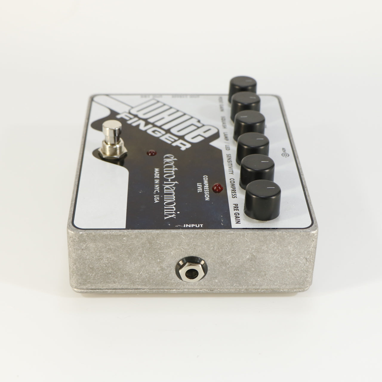Electro-Harmonix White Finger XO Compressor (with 40V EU Plug Adapter)