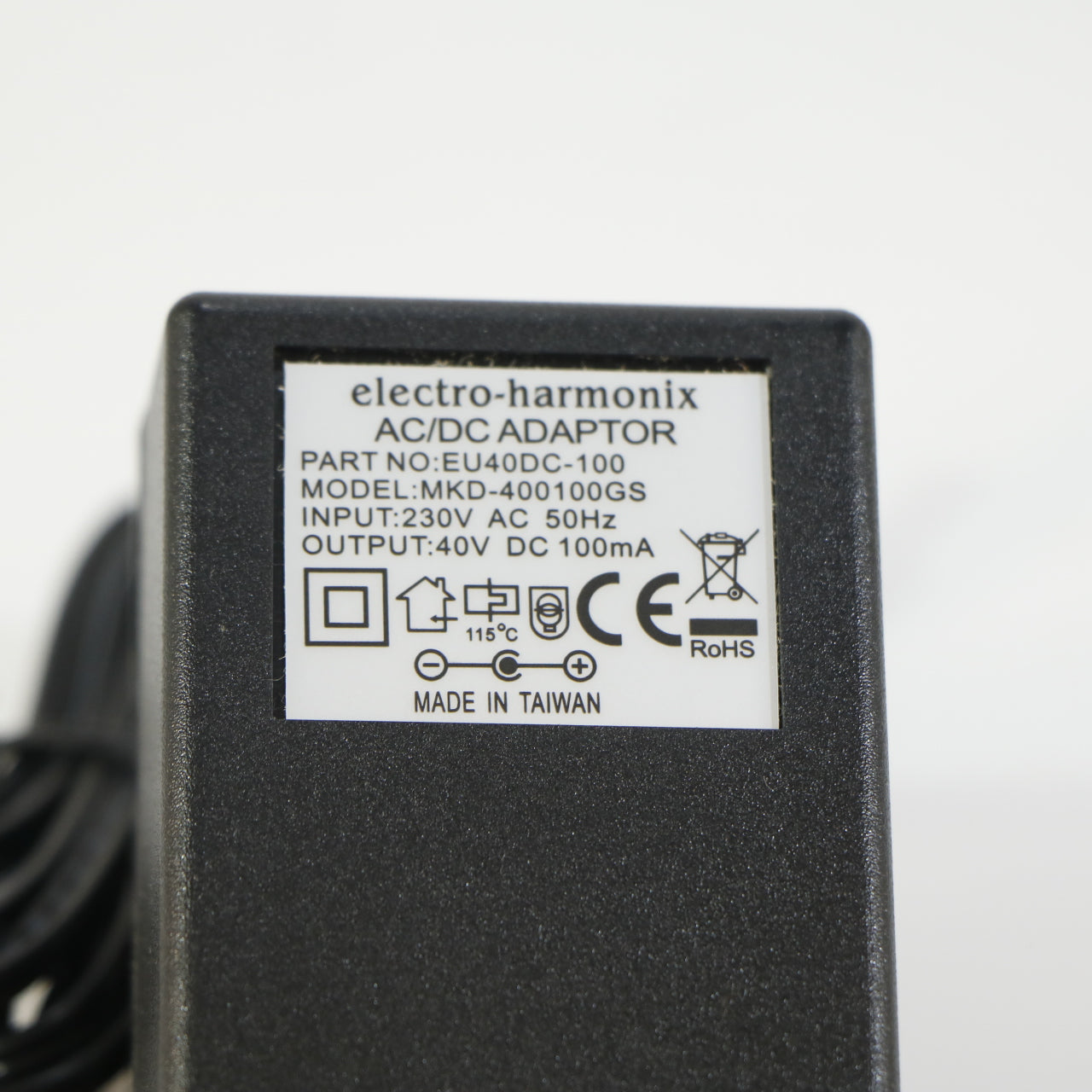Electro-Harmonix White Finger XO Compressor (with 40V EU Plug Adapter)