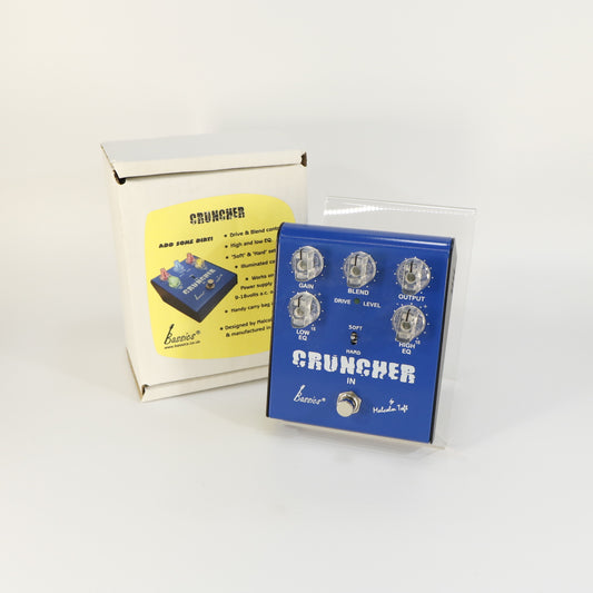 Bassics Cruncher Overdrive / Distortion (s/n CR0111, in doosje, Made in England)
