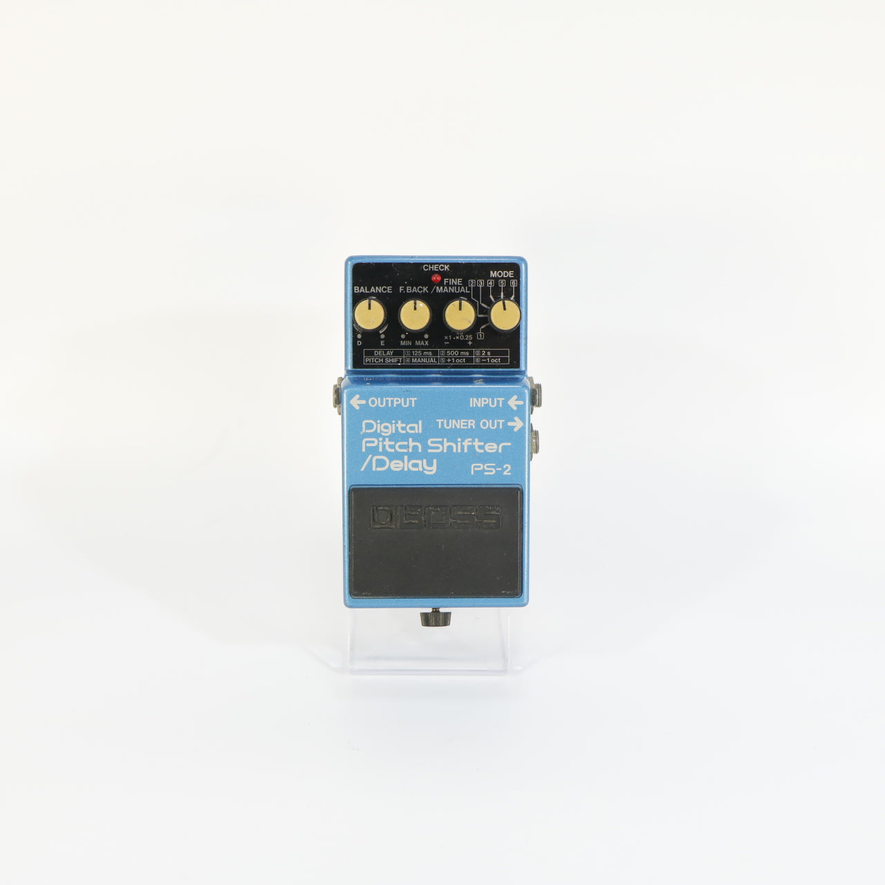 Boss PS-2 Digital Pitch Shifter / Delay (s/n CB89770, Blue Label, Made in Japan)