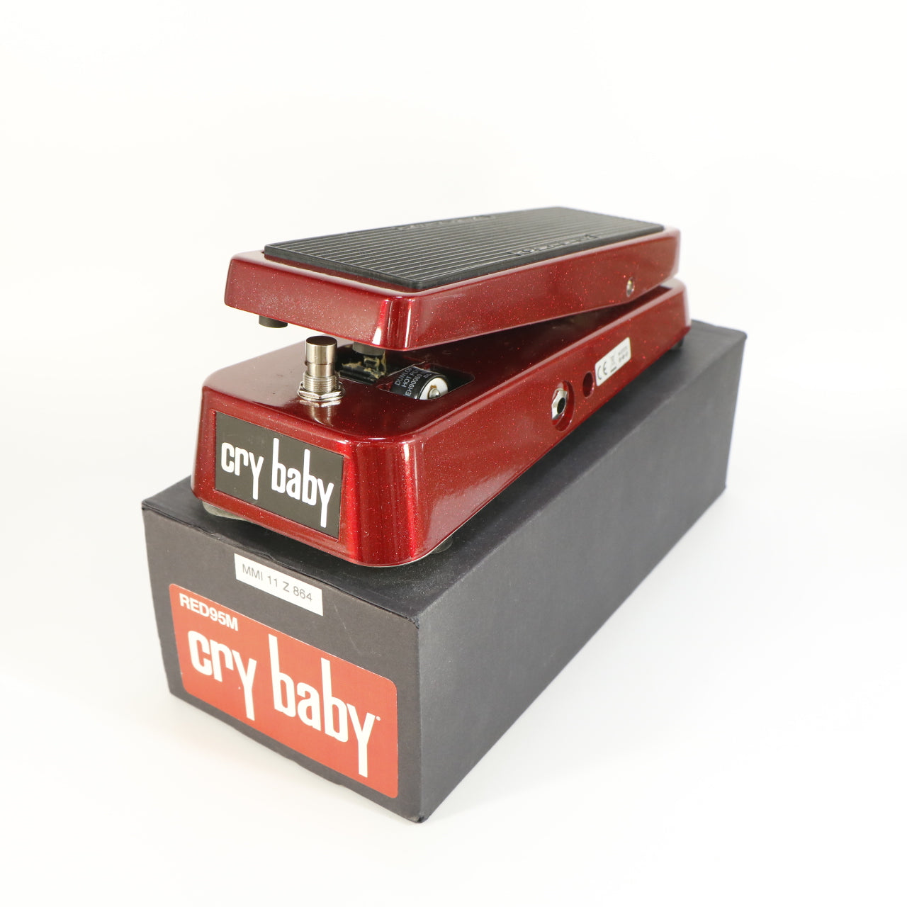 Dunlop RED95M Cry Baby Wah (Limited Edition Red Sparkle, Mint in Box)