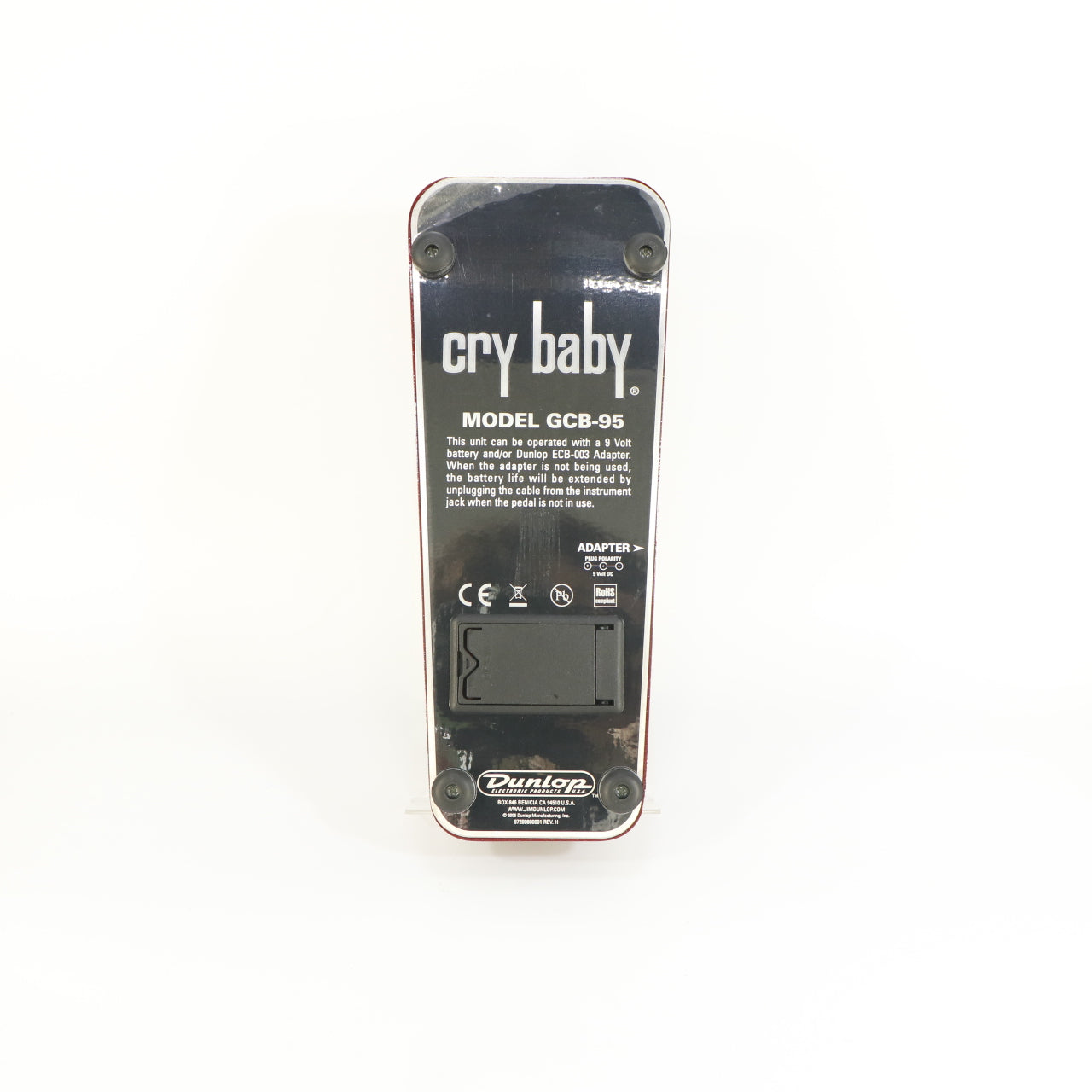 Dunlop RED95M Cry Baby Wah (Limited Edition Red Sparkle, Mint in Box)