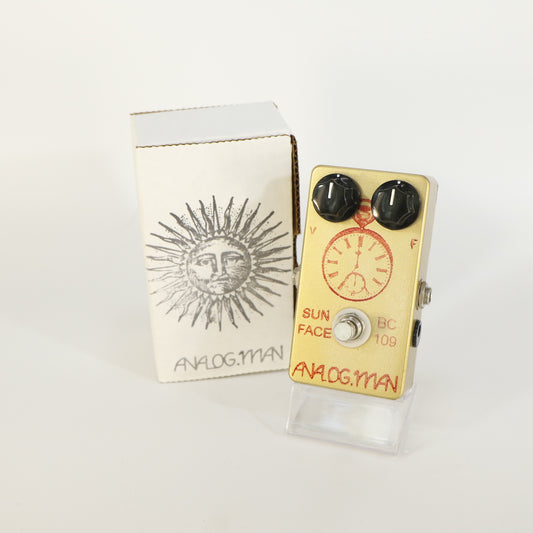 AnalogMan Sunface BC109c Silicon Fuzz (incl. doosje enz)