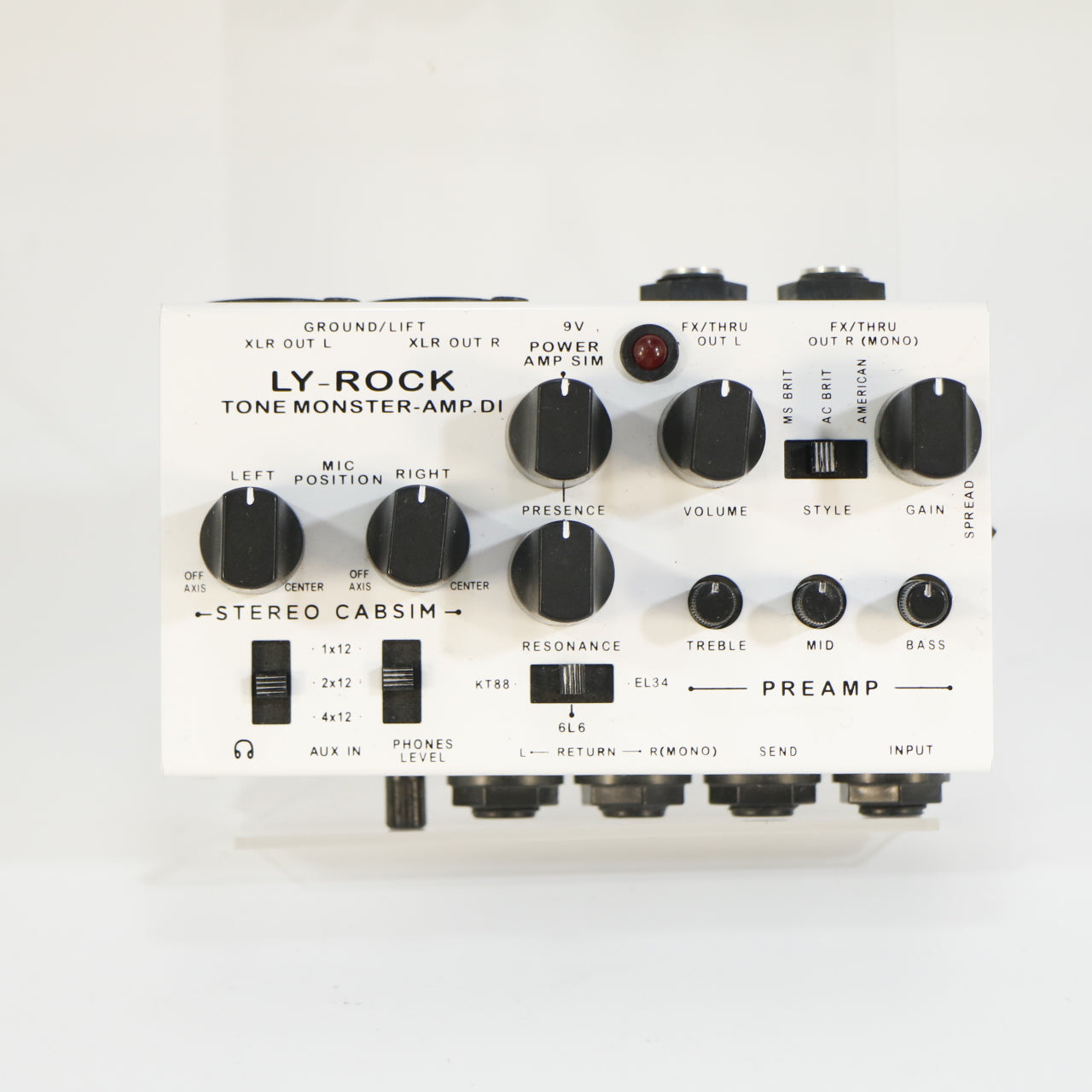 Ly-Rock Tone Monster-Amp DI (DSM Humboldt Simplifier Clone incl. handleiding)