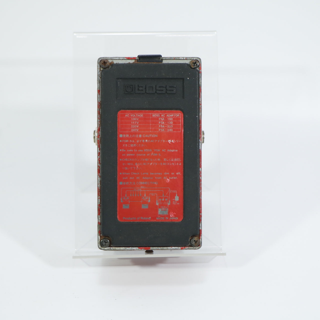 Boss PSM-5 Power Supply & Master Switch (Made in Japan)