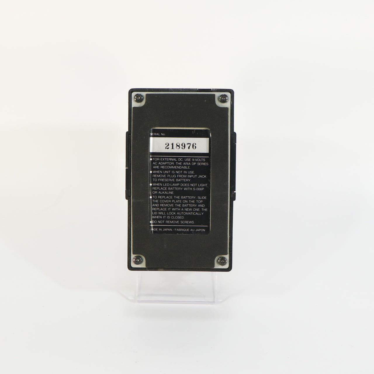 Aria ADS-1 Stereo Digital Delay Sampler (s/n 218976, incl. doos, zeldzaam, vintage, Made in Japan)