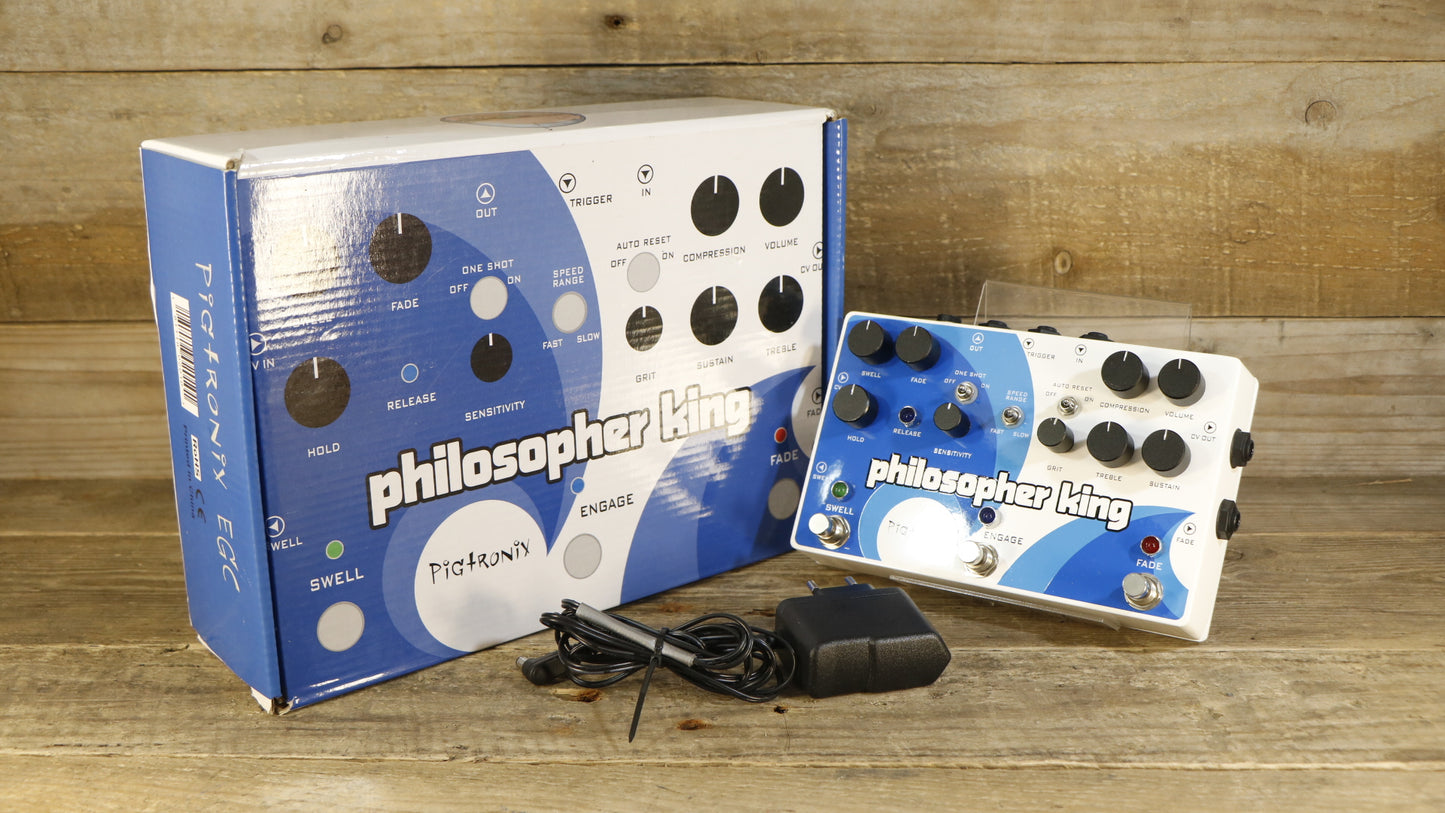 Pigtronix Philosopher King (in doos incl. adapter)