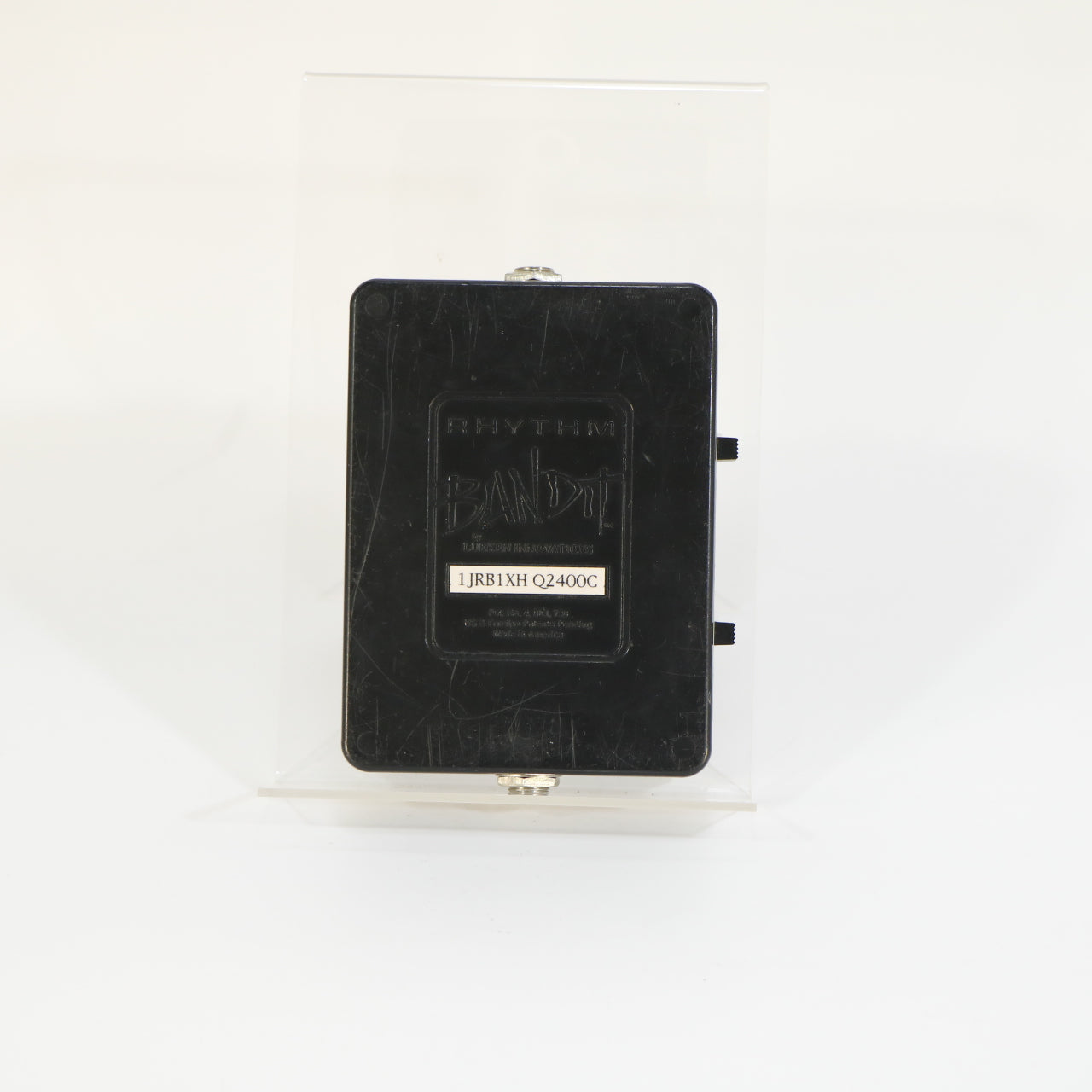 Lueken Innovations Rhythm Bandit Guitar Isolation Unit (s/n 1JRB1XHQ2400C, Yellow Letters, Vintage, Made in USA)