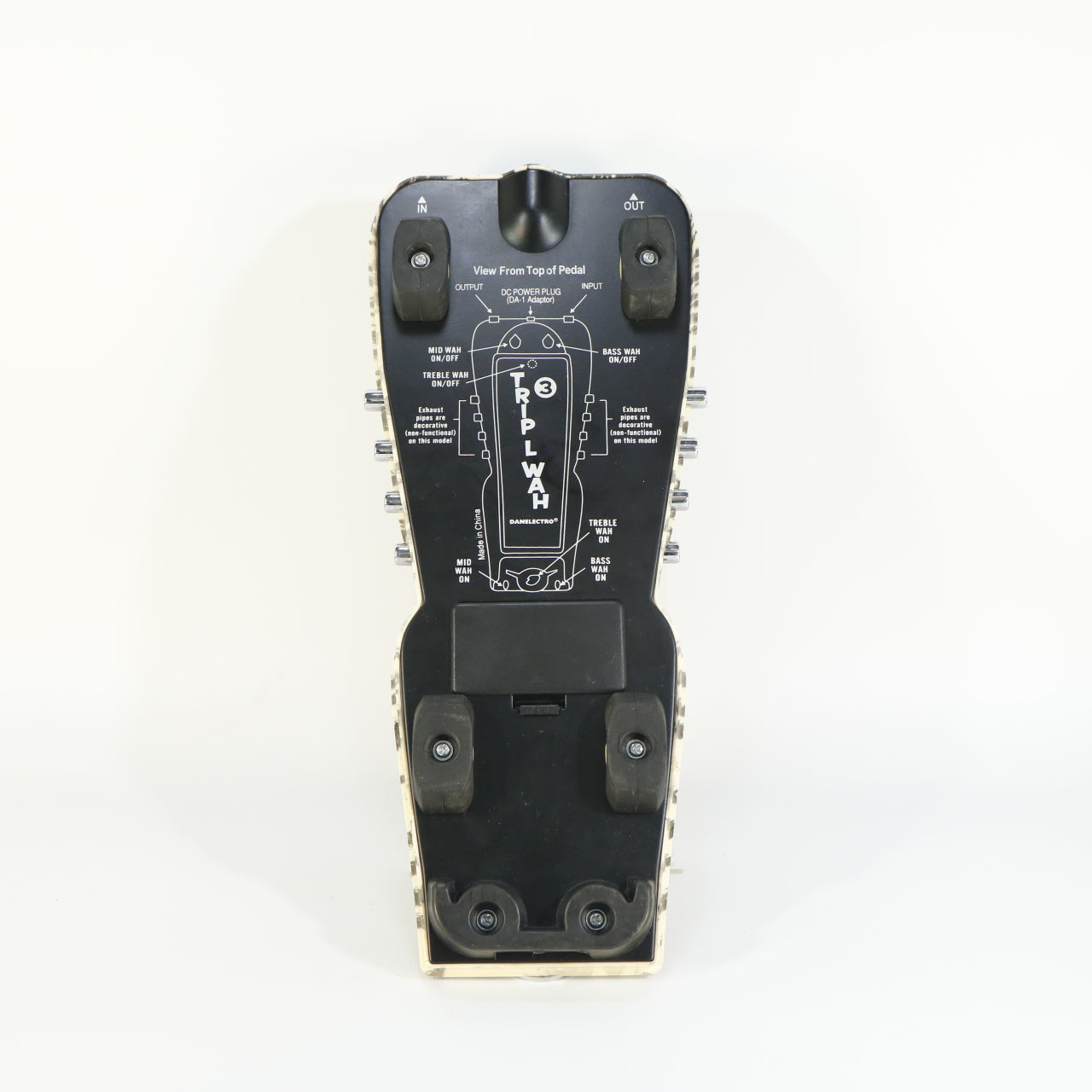 Danelectro DW-2 Trip L Wah Zebra Print