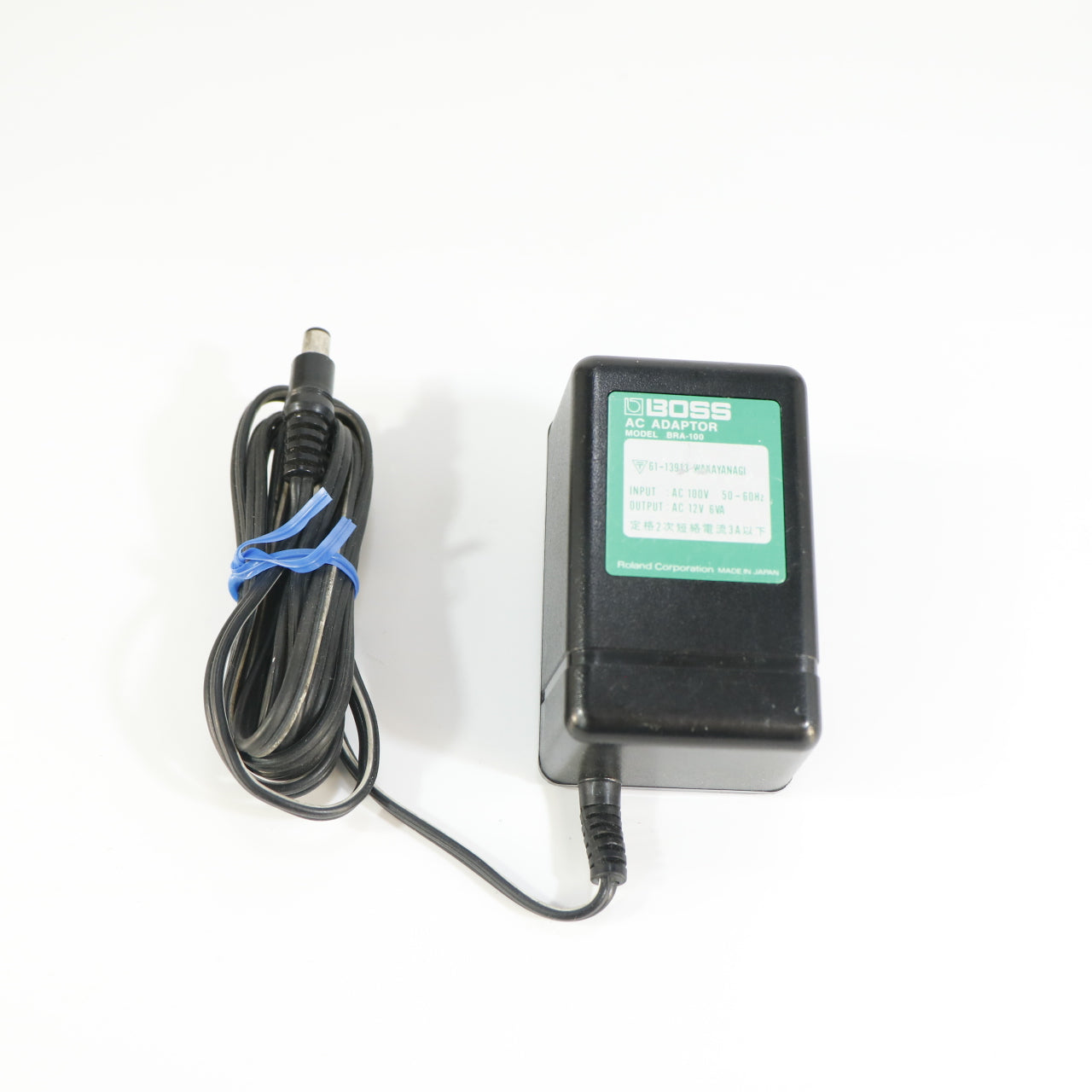 Boss BRA-100 Power Supply 12V AC (USA / Japan stekker, Made in Japan)