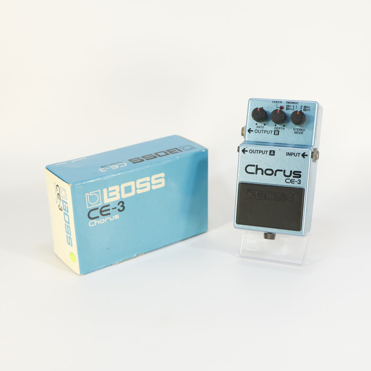 Boss CE-3 Chorus modded naar een CE-2 Stereo Chorus (s/n 248100, vintage, made in Japan)