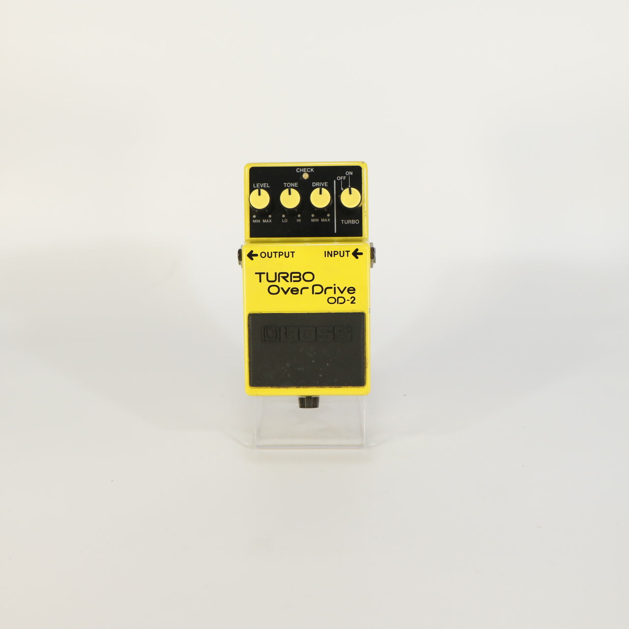 Boss OD-2 Turbo Overdrive Modded Studio Quality (Made In Taiwan, Black Label, s/n DB59551)