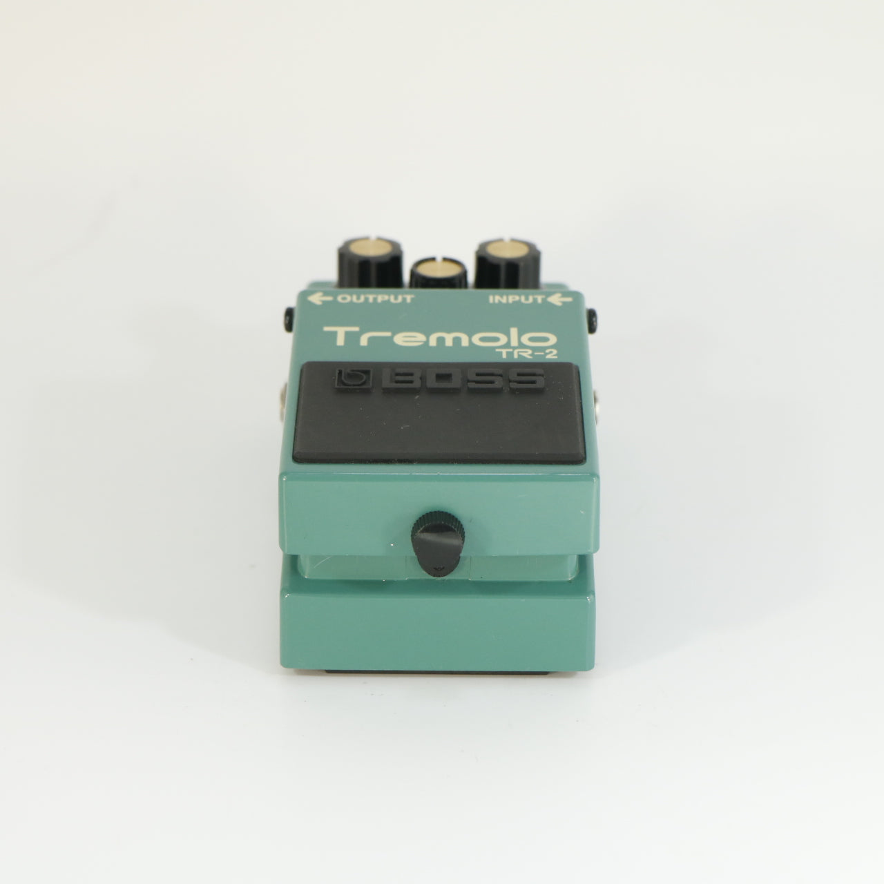 Boss TR-2 Tremolo (modded naar studio kwaliteit, s/n P4E6399, Silver Label, Made in Taiwan)
