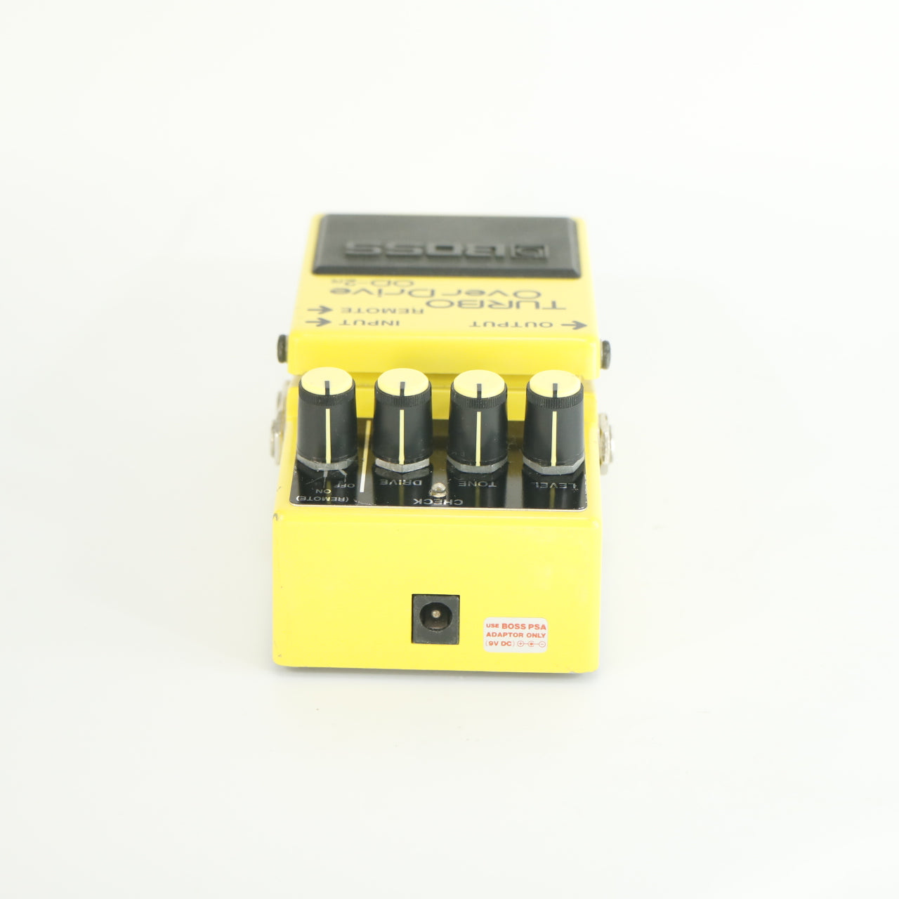 Boss OD-2r Turbo Overdrive (modded naar studio kwaliteit, s/n ZG62018, Silver Label, Made in Taiwan)