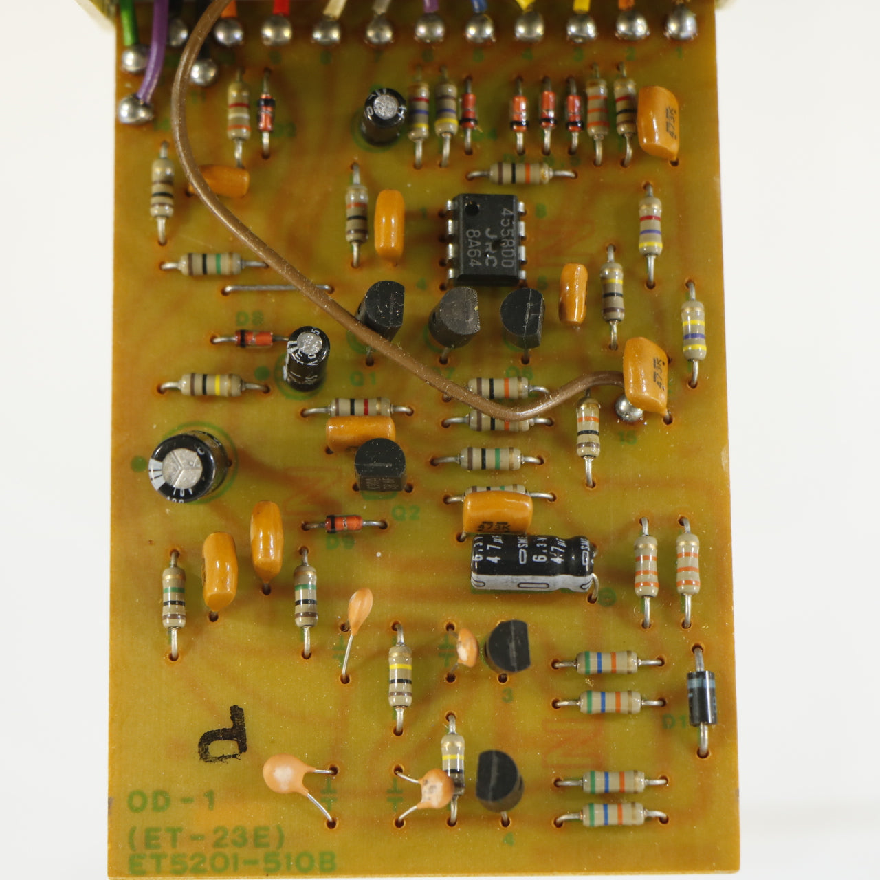 Boss OD-1 Overdrive (s/n 921969, Vintage JRC4558D Chip, Made in Japan, Incl. Box and Manual)