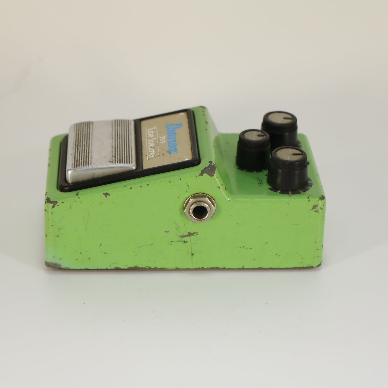 Ibanez TS9 Tube Screamer Overdrive (s/n 216747, Vintage 1982, JRC4558D-Chip, Black Label, Gemaakt in Japan)