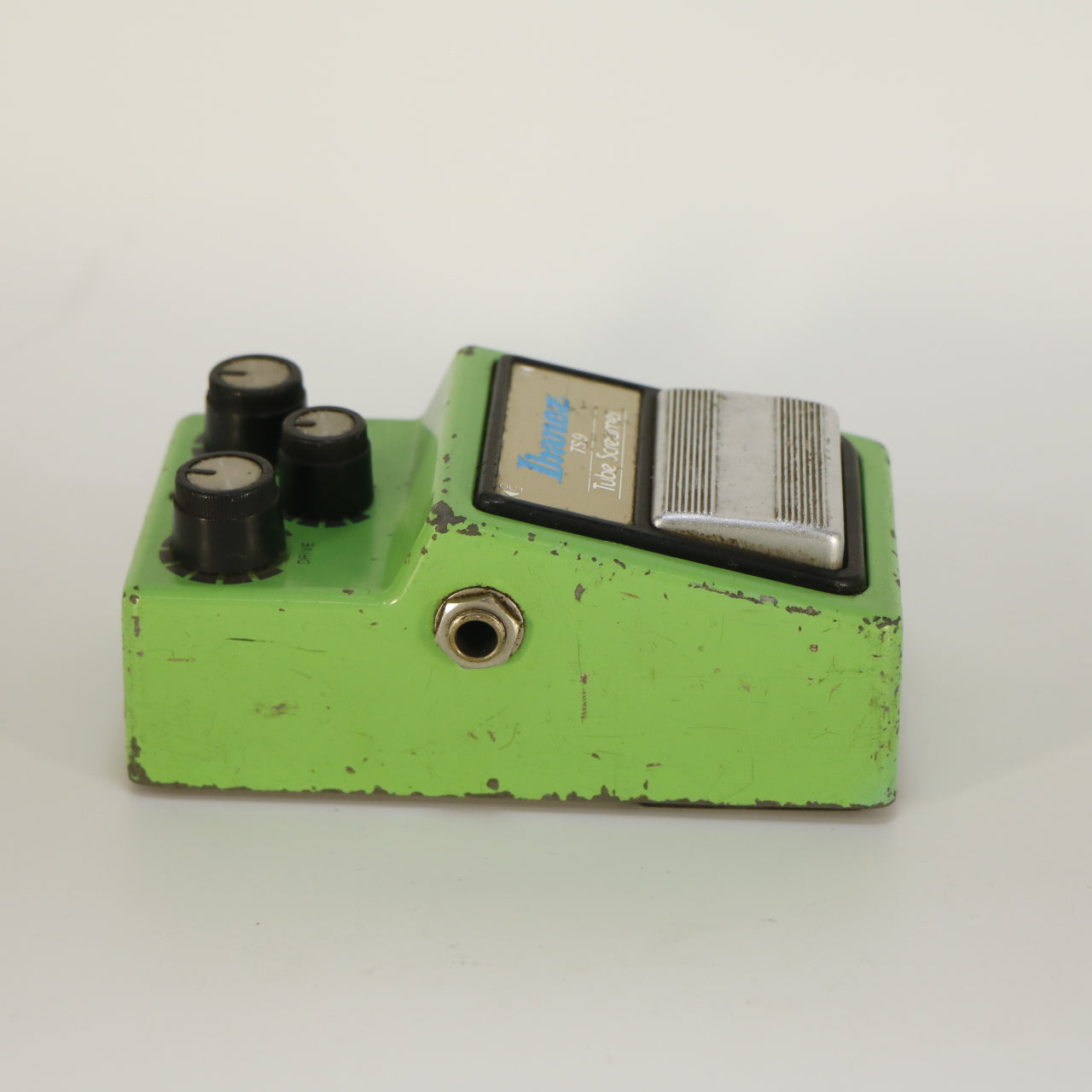 Ibanez TS9 Tube Screamer Overdrive (s/n 216747, Vintage 1982, JRC4558D-Chip, Black Label, Gemaakt in Japan)