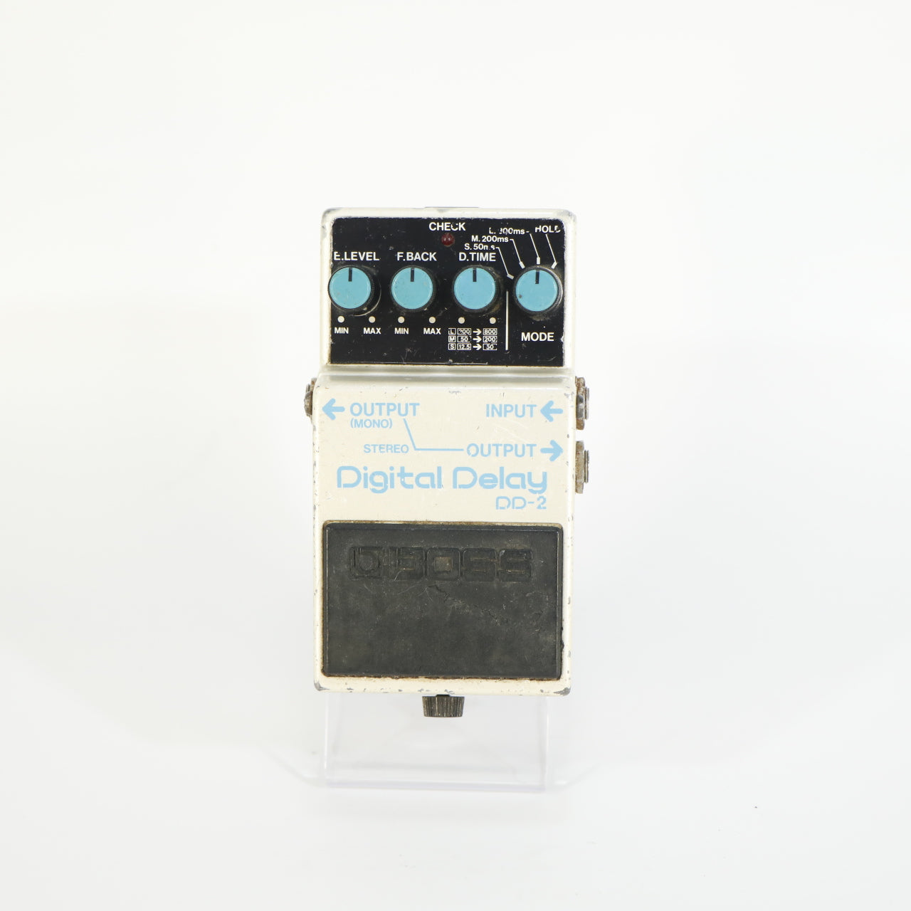 Boss DD-2 Digital Delay (s/n 40800, Vintage Long Chip, Blue Label, Gemaakt in Japan)
