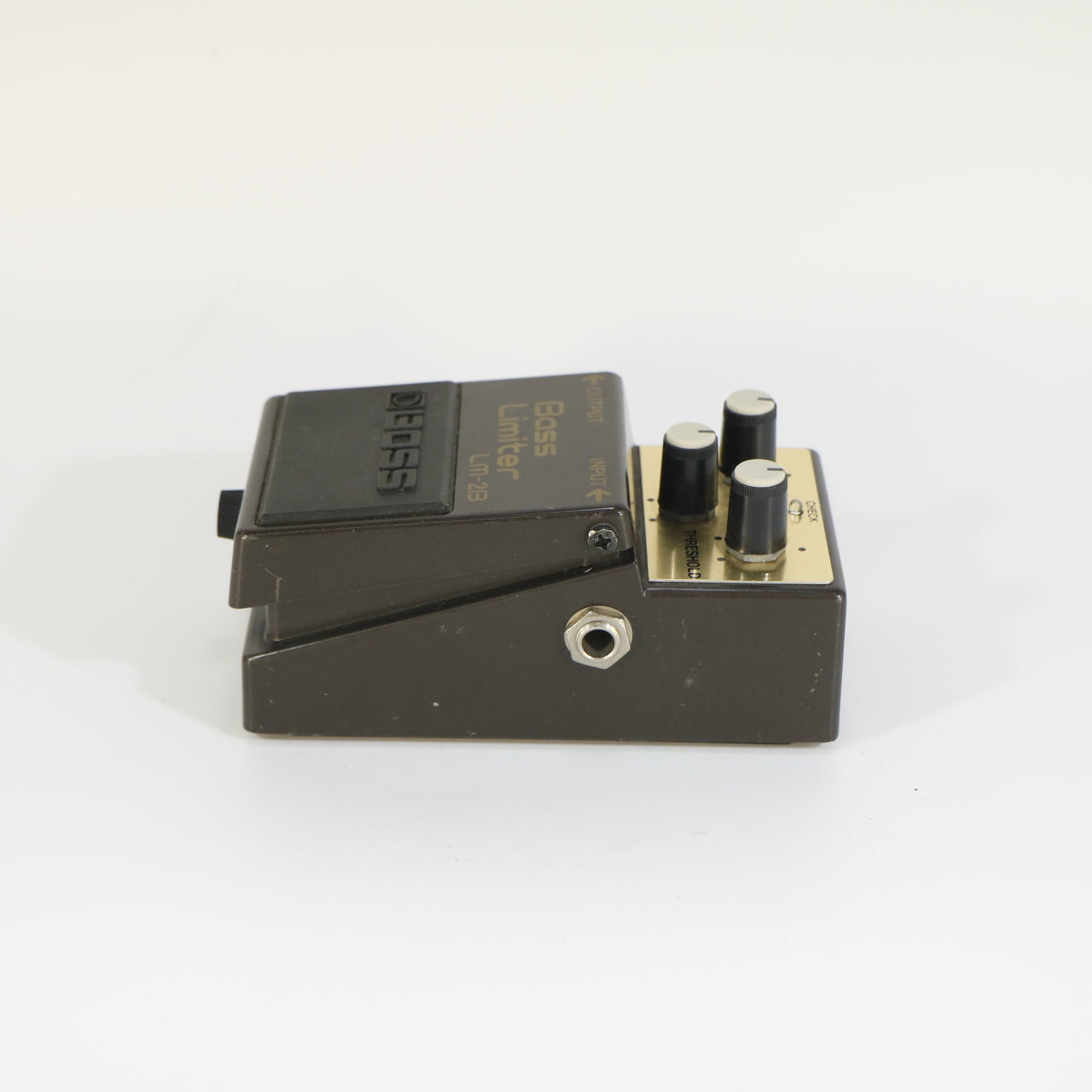 Boss LM-2B Bass Limiter (modded naar studio kwaliteit, s/n AC42062, Silver Label, Made in Taiwan)