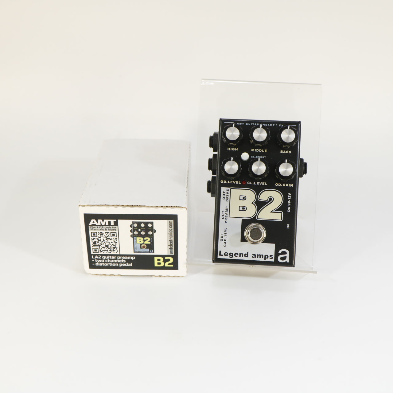 AMT B2 Legend Amps Preamp (Bogner Modeler, Incl. Box)