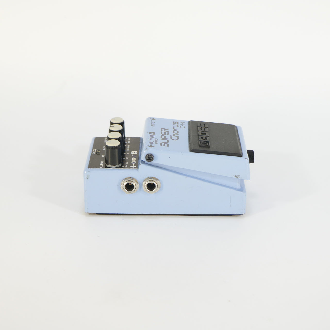 Boss CH-1 Super Chorus (Modded naar studio kwaliteit, analoog, blue label, s/n AA31076, Made In Taiwan)